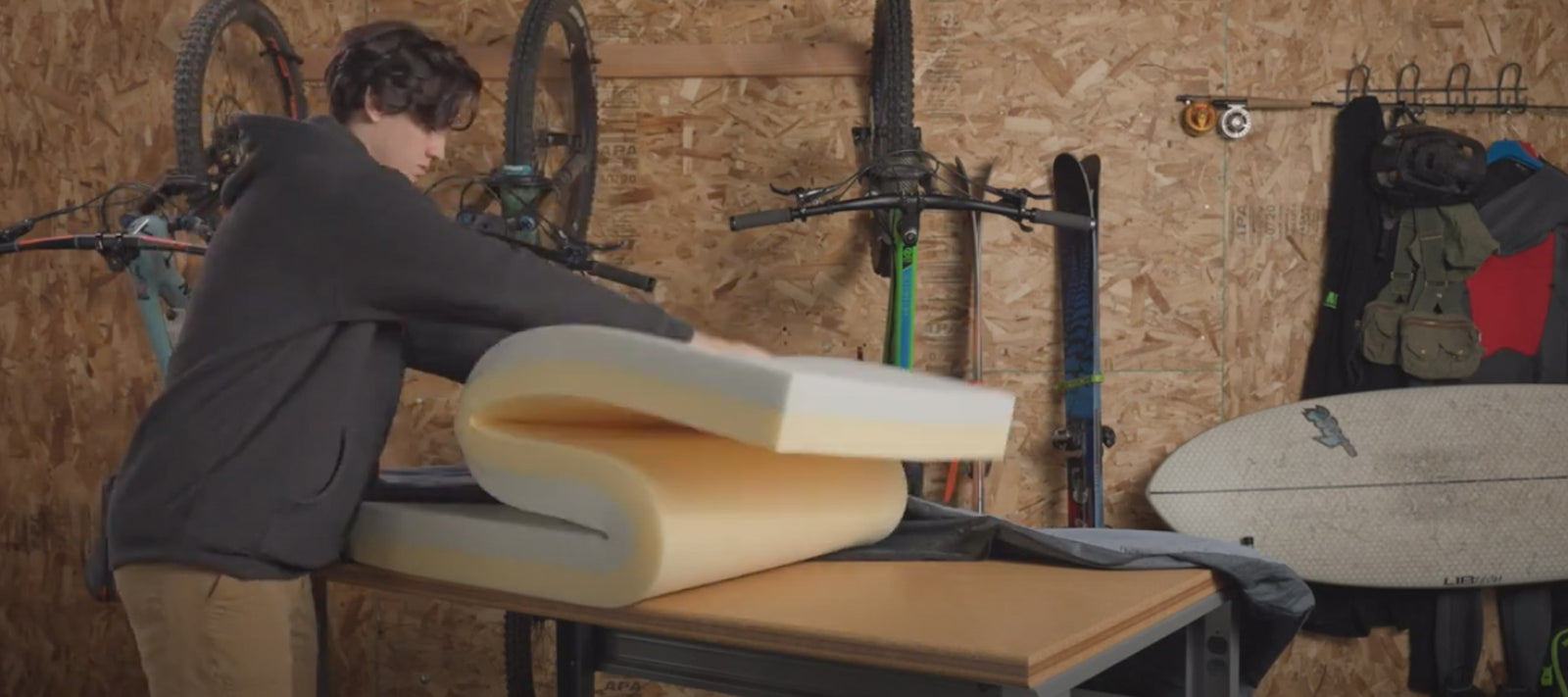 how to clean your memory foam camping mattress instructional blog post